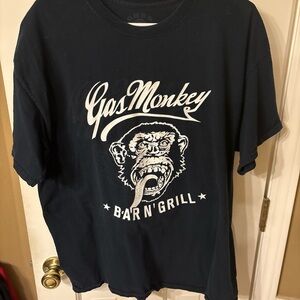 Gas Monkey Navy Graphic Tee